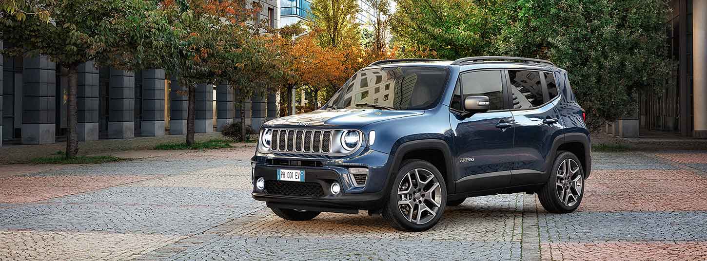Jeeps minsta modeller Compass och Renegade blir laddhybrider