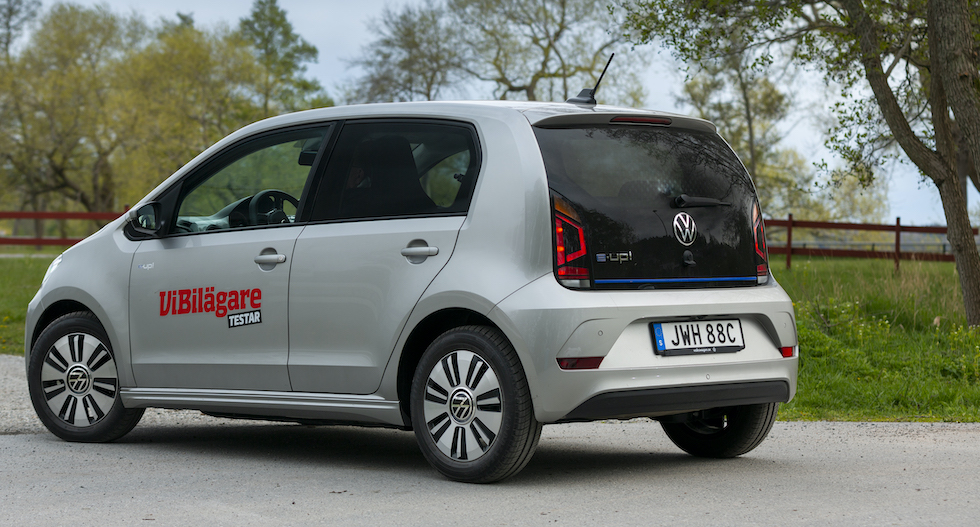 Volkswagen e-Up är en av de billigaste elbilarna att äga.