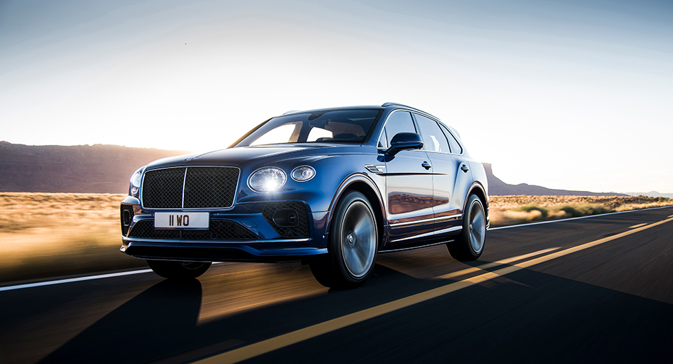 Bentayga Speed fortfarande snabbaste suven enligt Bentley