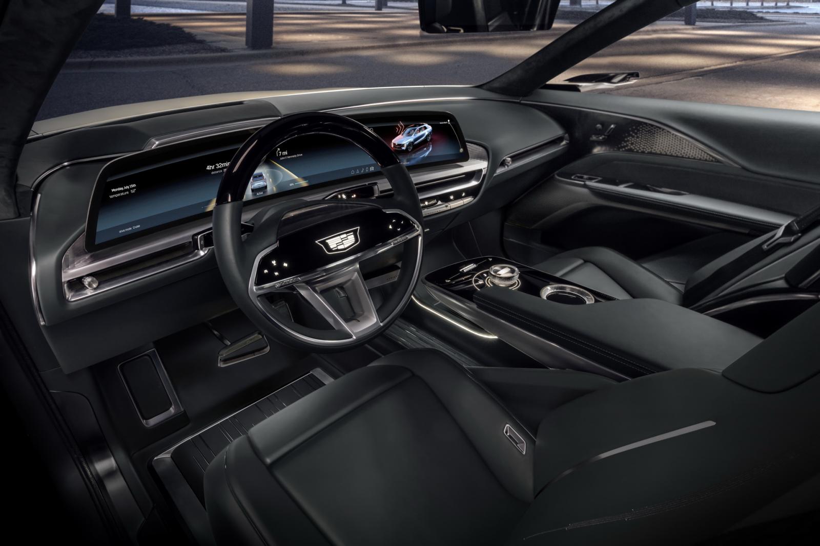 Officiell: Cadillac Lyriq är en ny elsuv med jätteskärm och smart ljudisolering