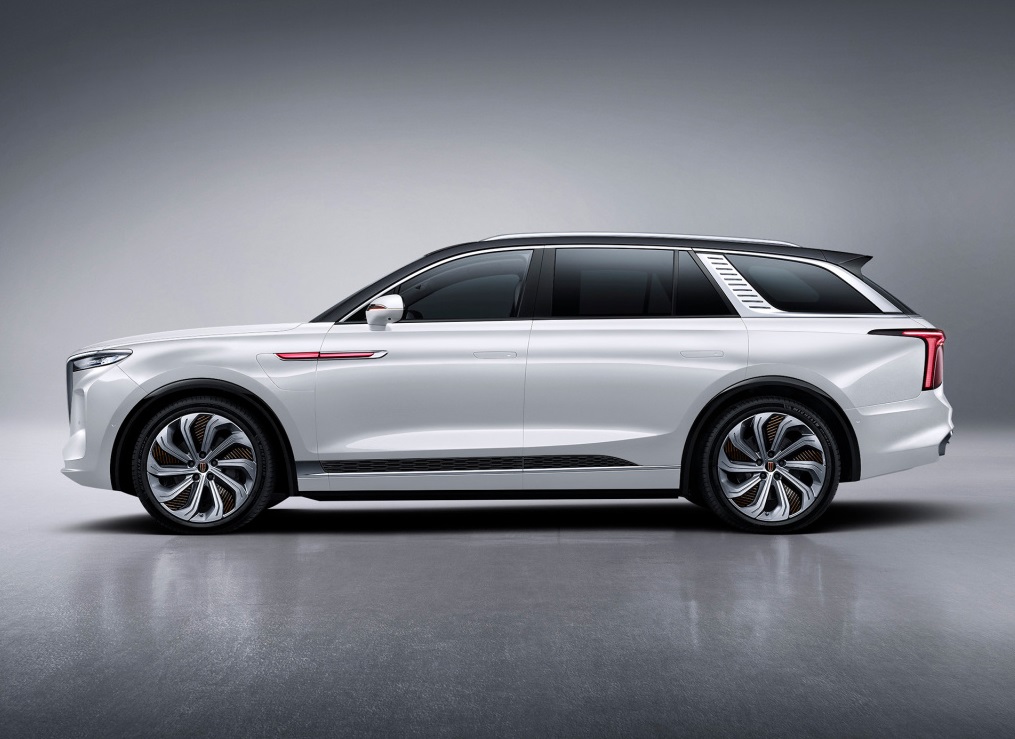 Officiell: Hongqi E-HS9 är en lyxig elsuv med brutal front