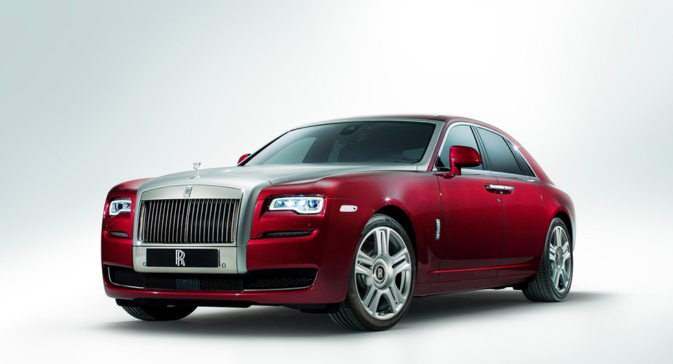 Rolls-Royce Ghost i sin nuvarande form.