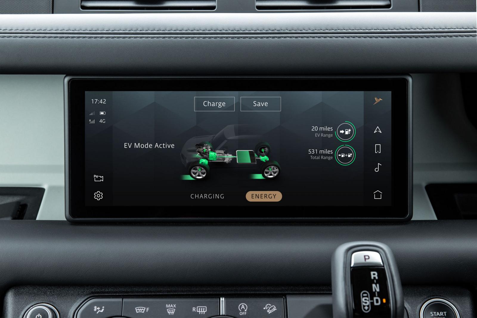 Land Rover Defender nu som laddhybrid – och ny dieselsexa