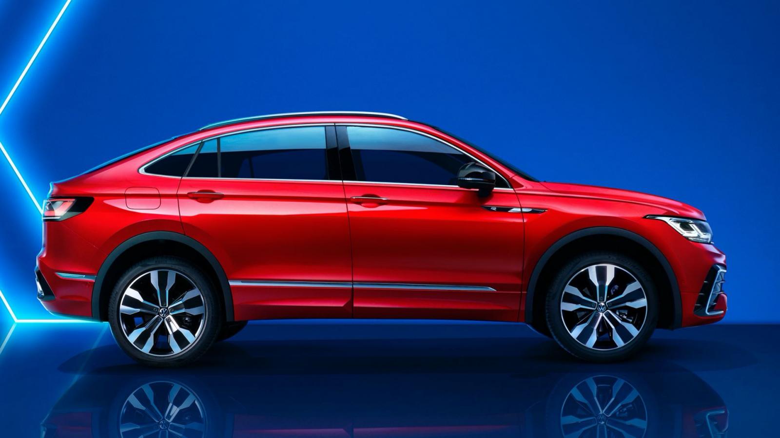 Volkswagen Tiguan X avslöjad – första bilderna på nya coupésuven