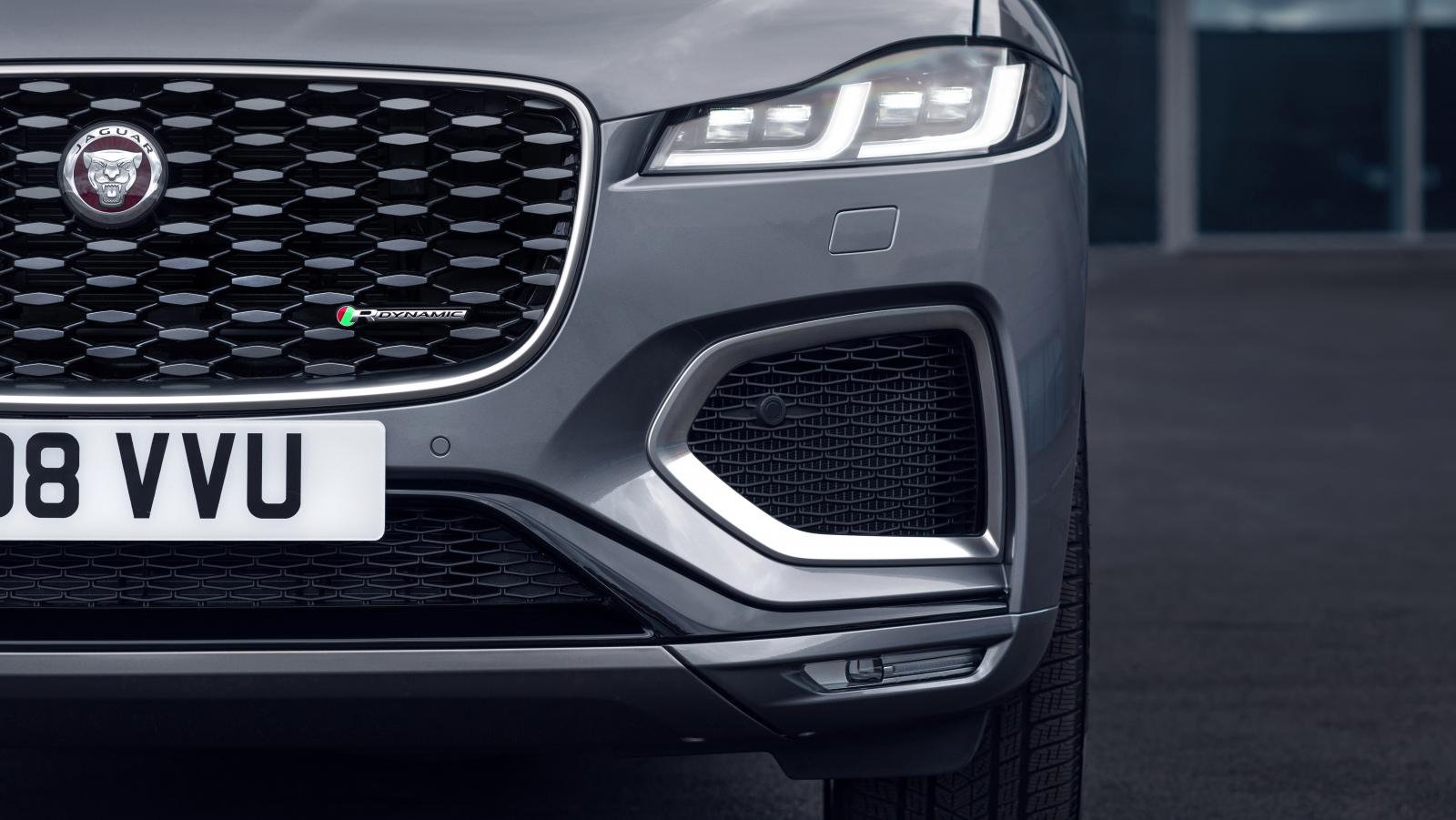 Jaguar F-Pace uppdateras – kommer som laddhybrid