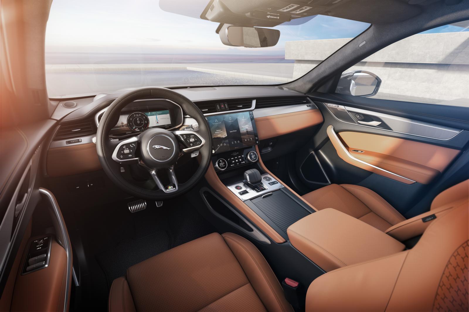 Jaguar F-Pace uppdateras – kommer som laddhybrid