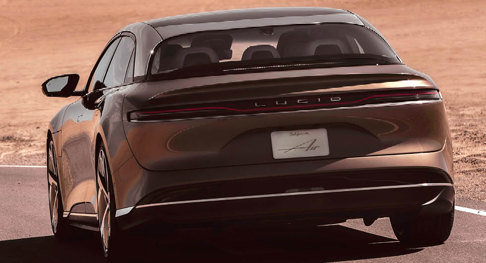 Lucid Air officiell – lyxig elbil som lockar med lång räckvidd