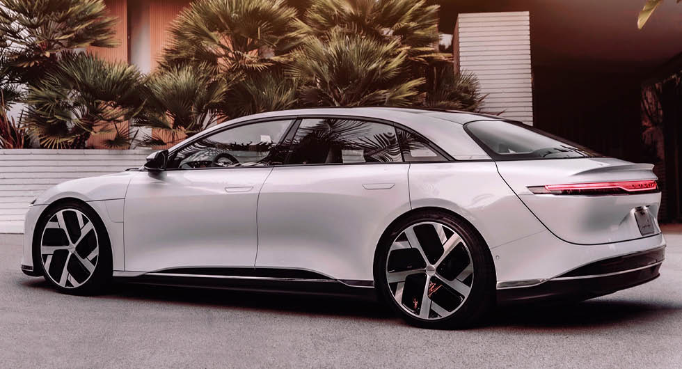Lucid Air officiell – lyxig elbil som lockar med lång räckvidd