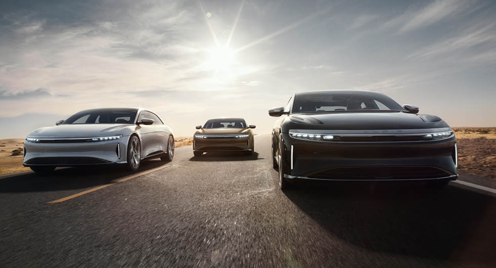 Lucid Air officiell – lyxig elbil som lockar med lång räckvidd