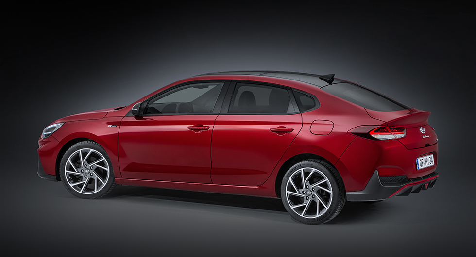 Hyundai i30 Fastback.