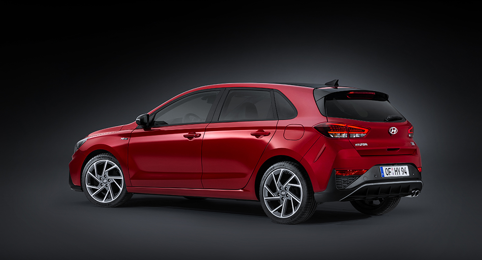 Hyundai i30 halvkombi.