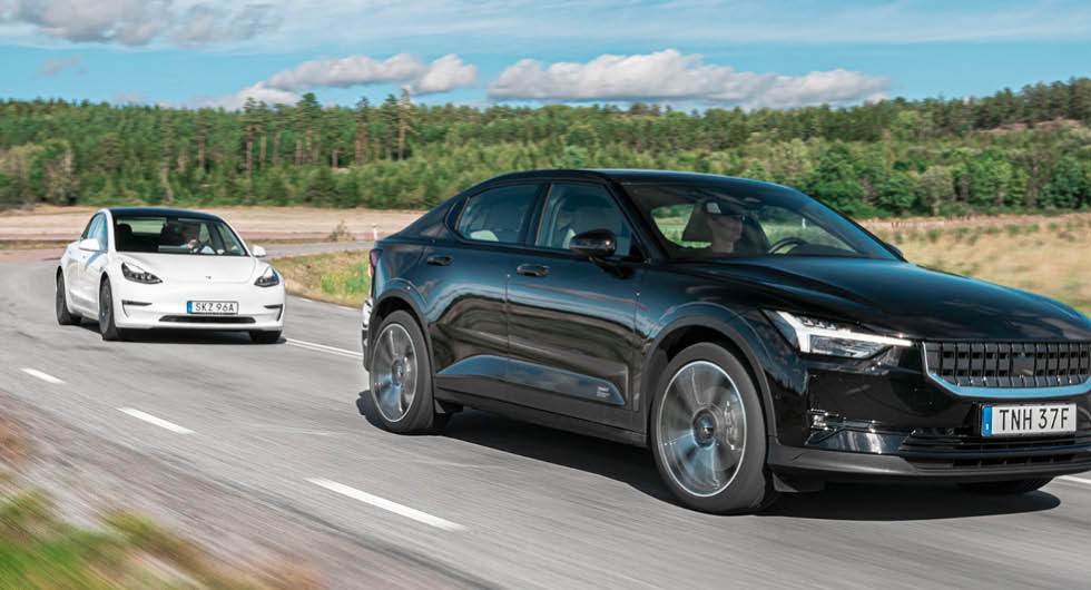 Söker du en eldriven mellanklassare består utbudet av Tesla Model 3 och Polestar 2. En sedan, en halvkombi. Punkt.