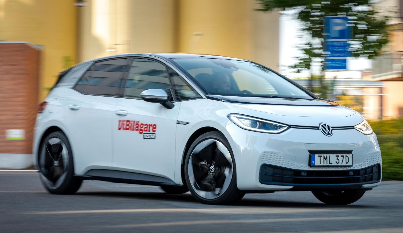 Test: Hyundai Ioniq, Kia e-Niro, Tesla Model 3 och Volkswagen ID.3 (2020)