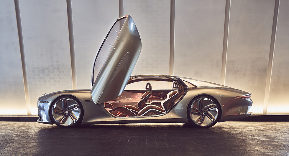 Bentley blir helt elektriskt märke