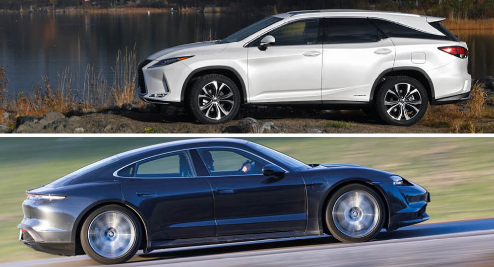 I Länsförsäkringars maskinskaderapport ligger Porsche sämst till, bäst klarar sig Lexus.