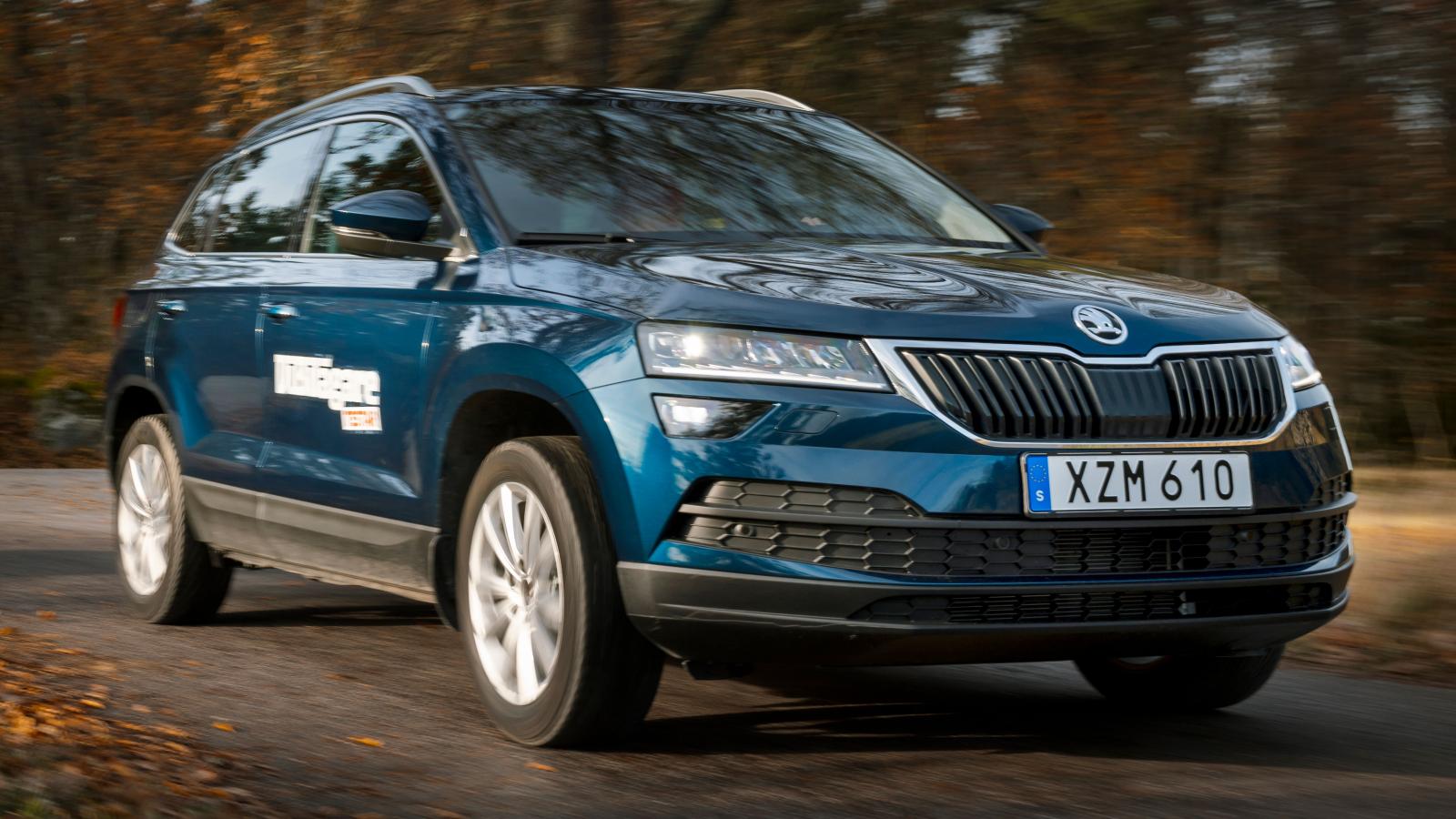 Test: Mazda CX-30, Skoda Karoq och Volvo XC40 (2020)