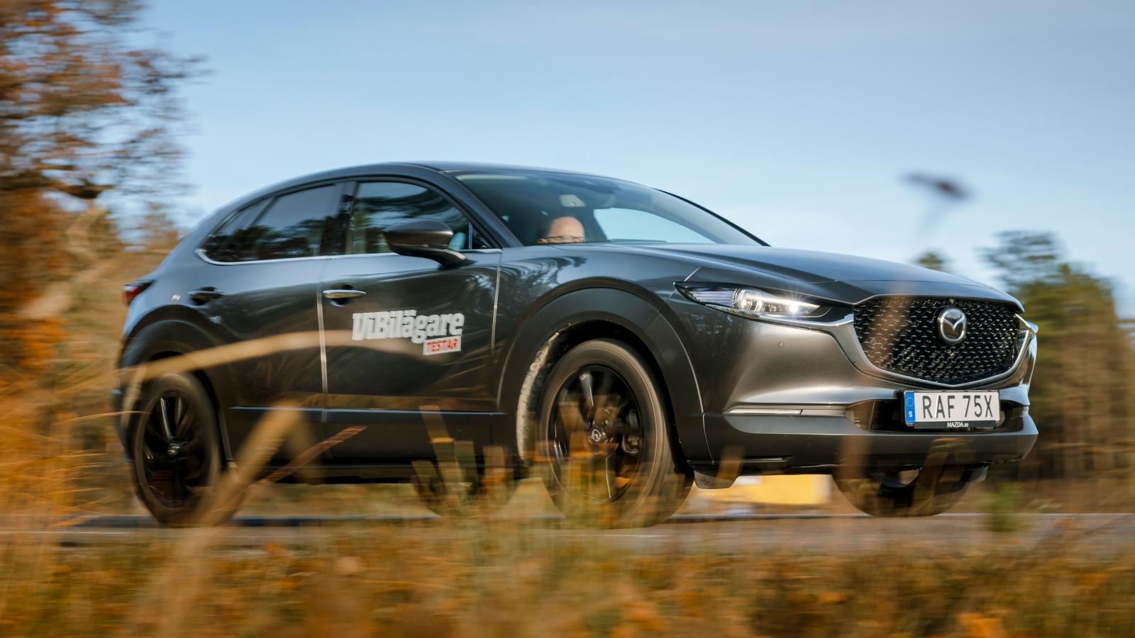 Test: Mazda CX-30, Skoda Karoq och Volvo XC40 (2020)