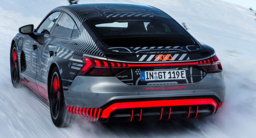Premiär ikväll för Audis nya eldrivna toppmodell