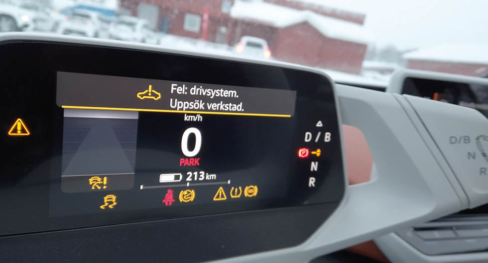 Felmeddelande efter felmeddelande blev vardag i ID.3. Lyckligtvis behöver vi aldrig uppsöka verkstad. De digitala spökena jagades bort med omstart, som på vilken dator som helst…