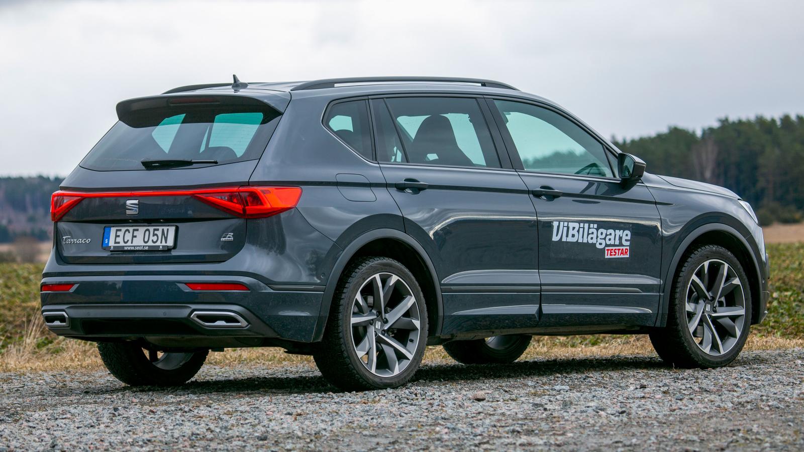 Test: Kia Sorento, Seat Tarraco och Toyota RAV4 (2021)