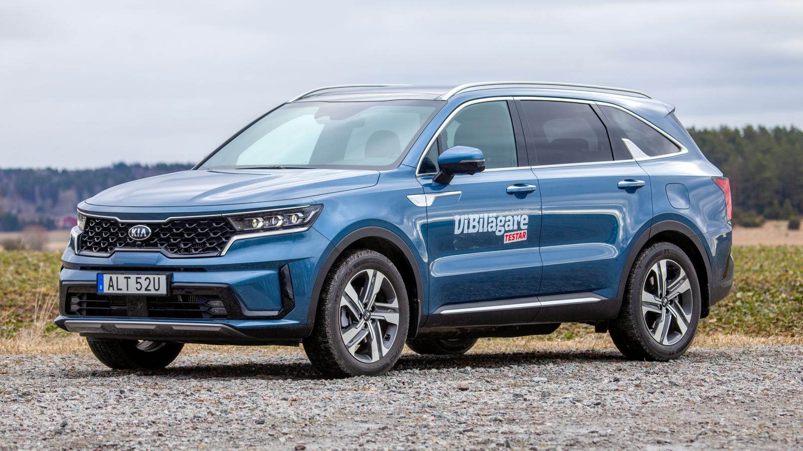 Test: Kia Sorento, Seat Tarraco och Toyota RAV4 (2021)