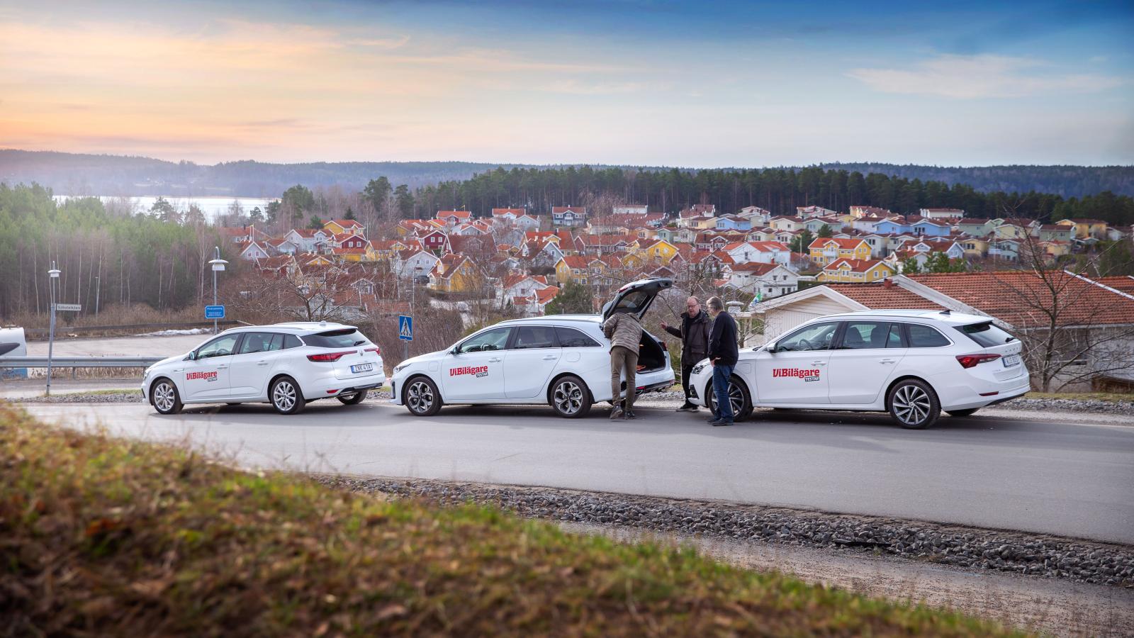 Avgörande skillnader i elräckvidd finns inte mellan bilarna, alla kom ca 50 km.