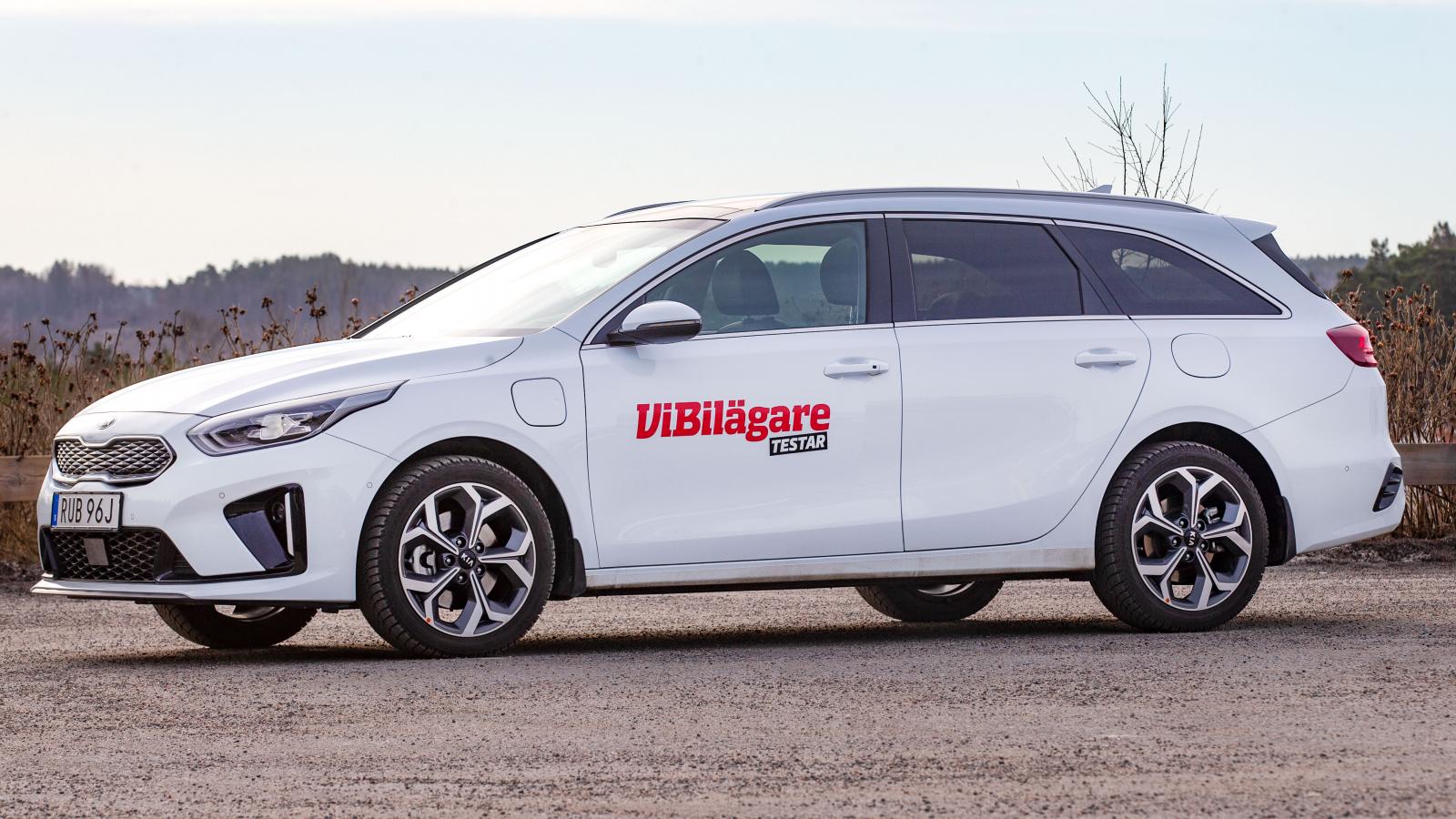 Test: Kia Ceed SW Plug-in Hybrid, Renault Megane E-Tech ST och Skoda Octavia Combi iV (2021)
