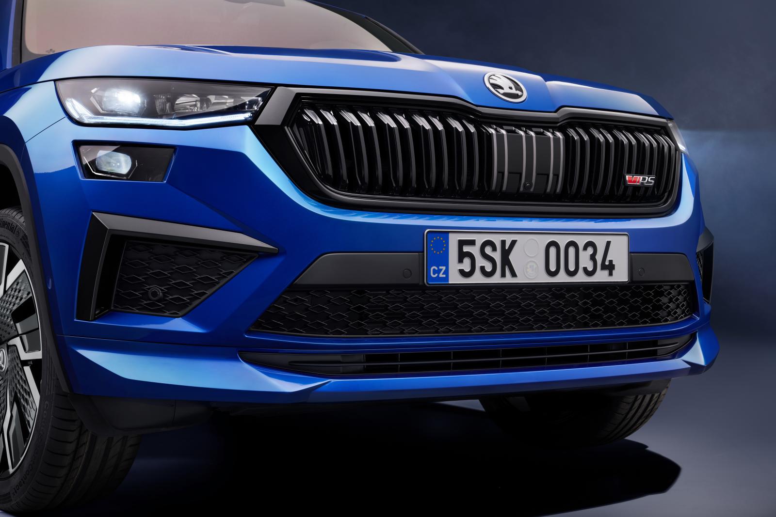 Skoda Kodiaq får ett lyft – och RS-versionen gör comeback