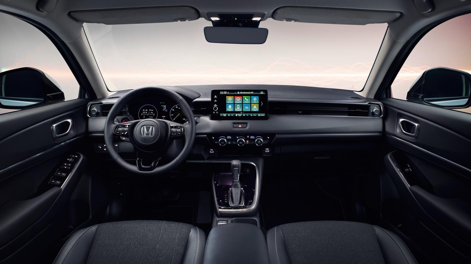 Infotainmentsystemet hämtas från Honda e men skalas ned till en mindre skärm.