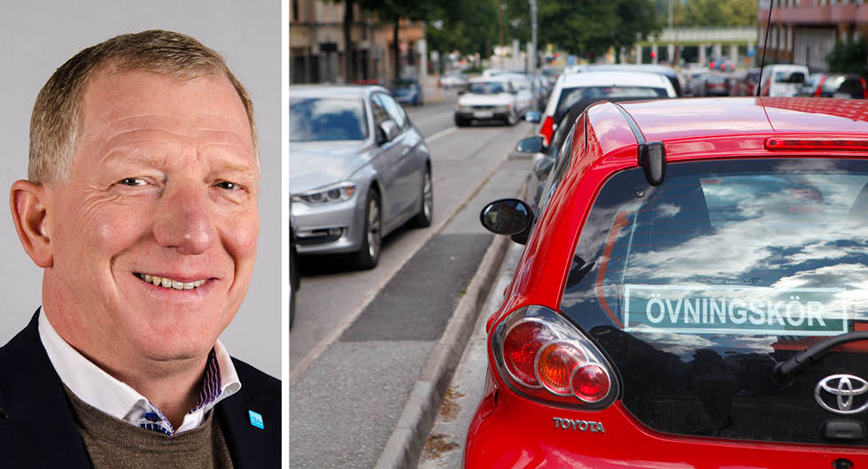 Det vanligaste är fortfarande att köra upp med manuell låda. Men de så kallade automatkörkorten ökar snabbt i popularitet. Benny Gunnarsson är vice ordförande på Sveriges trafikutbildares riksförbund. Foto: STR