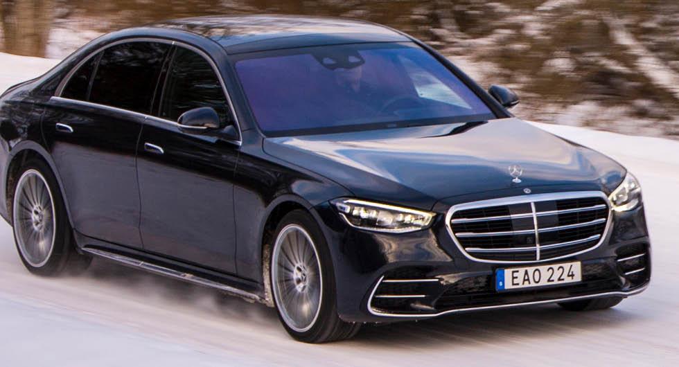Mercedes S-klass vann i lyxbilsklassen.
