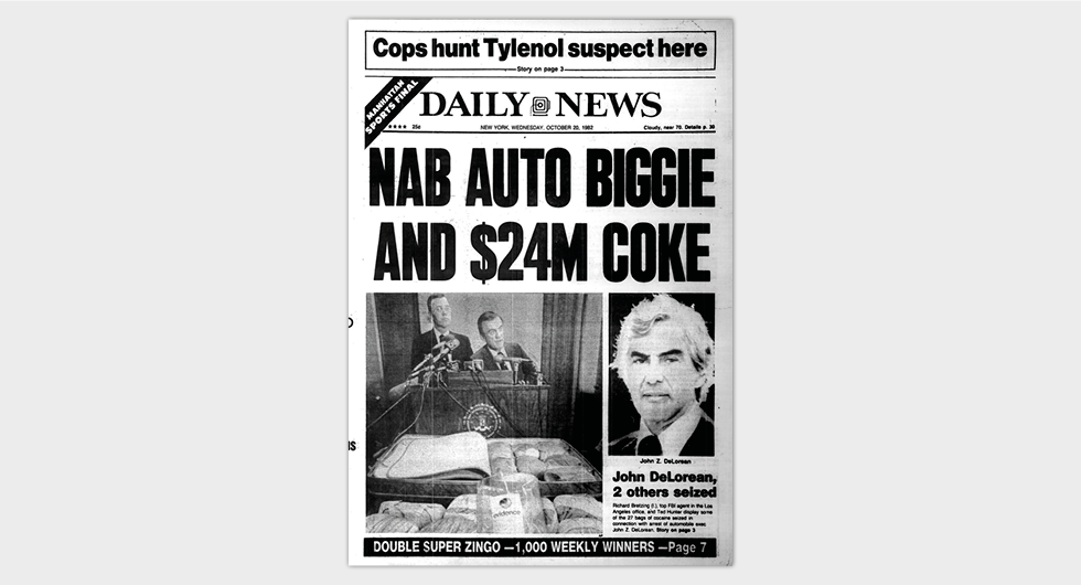 New York Daily News den 20 oktober 1982.