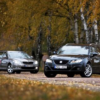 Rosttest: Seat Exeo ST 2.0 CR Style (2009) | Vi Bilägare Seat Exeo kombi: mycket av Audi kvar