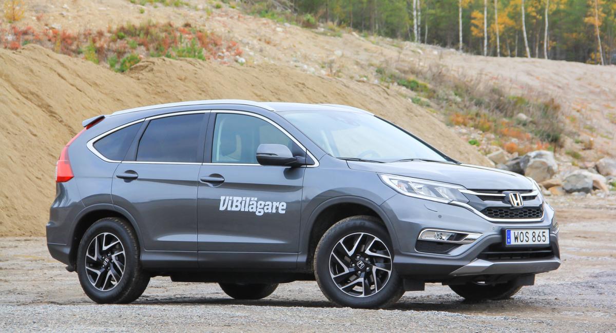 Långsam fyrhjulsdrift på Honda CR-V | Vi Bilägare