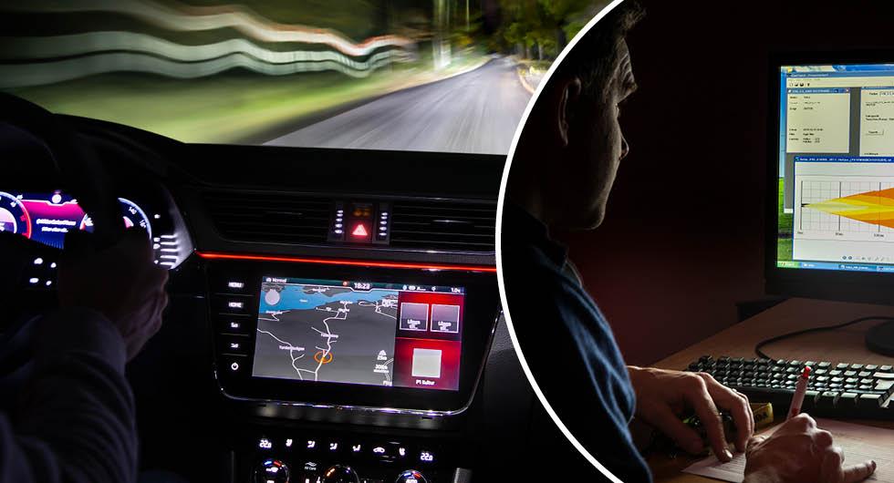 Led strålkastare bil test Led strålkastare bil test