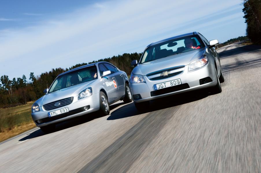 Rosttest: Chevrolet Epica 2,5 LT (2007)