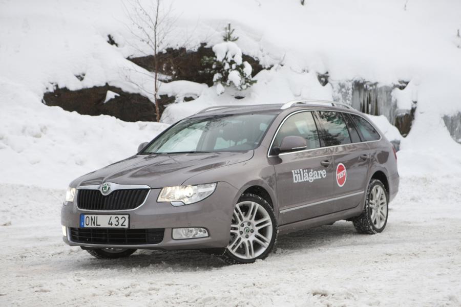 Ljustest: Skoda Superb TDI/170 Combi