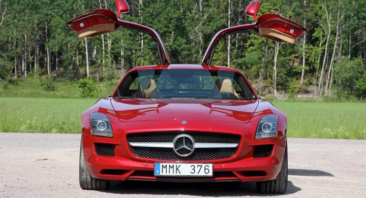 Provkörning: Mercedes SLS AMG