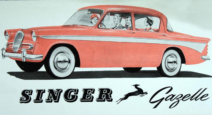 Klassiska bilmärken: Singer