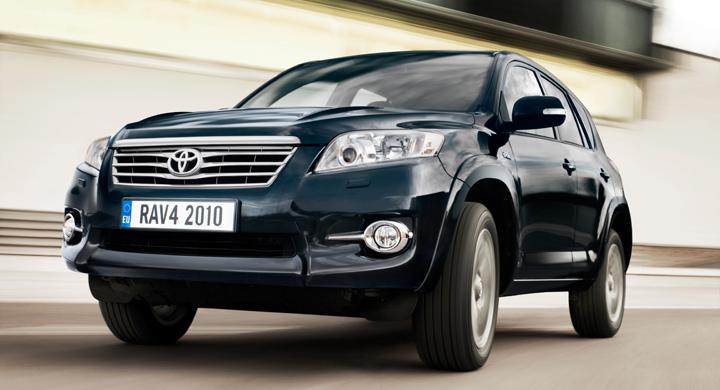 Toyota och Tesla gör eldriven RAV4