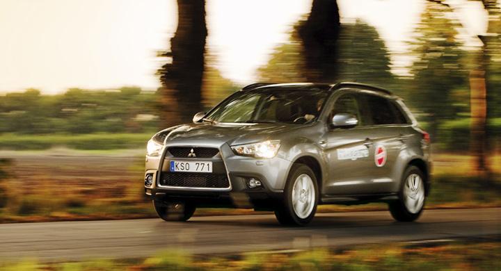 Ljustest: Mitsubishi ASX 1,8D 4WD Komfort