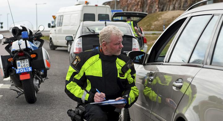 Polisen skärper kontroll av rattfylla