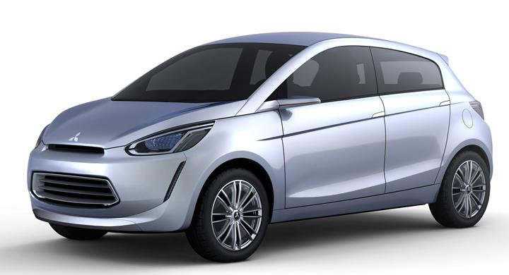 Mitsubishi premiärvisar ny småbil