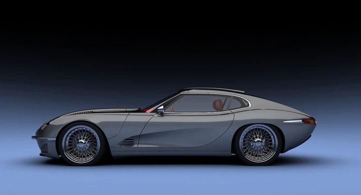 Jaguar E-Type återföds i Growler