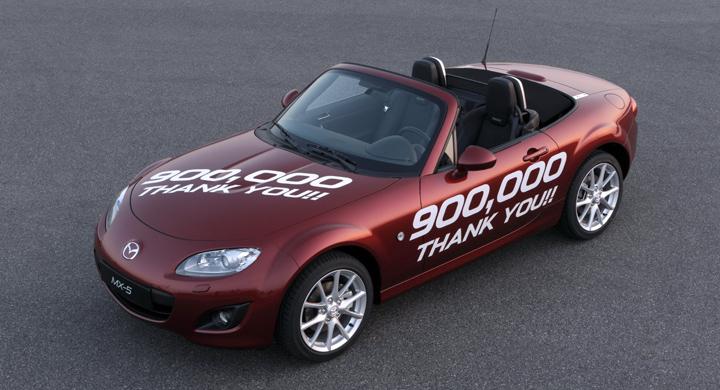 Mazda MX-5 passerar ny milstolpe