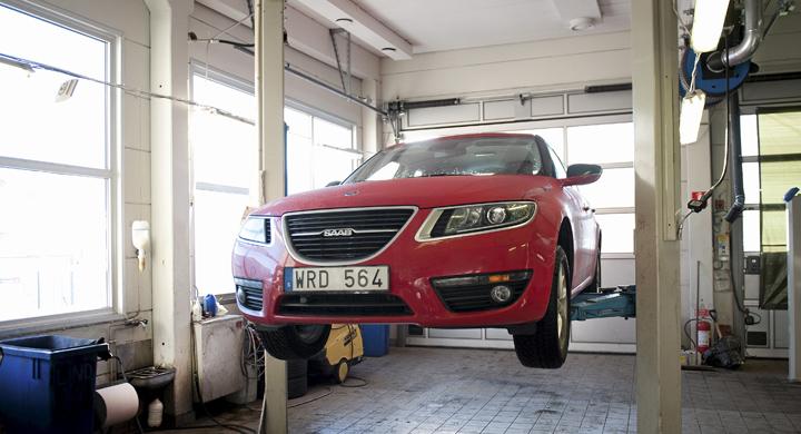 Saab kämpar med krånglande 9-5