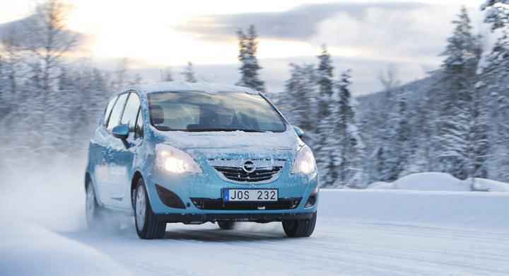 Långtest 2011: Opel Meriva i vintertest