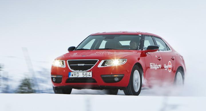 Långtest 2011: Saab 9-5 i vintertest