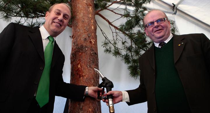 Skog i tanken kapar bilens utsläpp