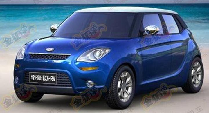 Geely gör oblyg kopia av Mini